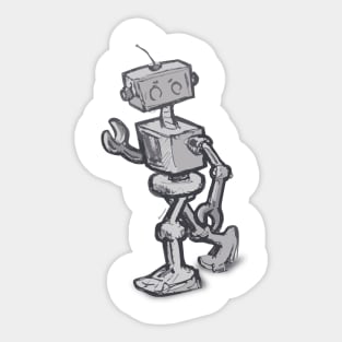 Robot 01 Sticker